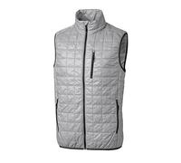 Cutter & Buck Chaleco Impermeable Resistente a la Intemperie Primaloft Down Alternative plumón, Pulido, XL para Hombre