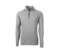 Cutter & Buck Long Sleeve Adapt Eco Knit Quarter Zip Pullover Camisa, Pulido, 3XL Hombres