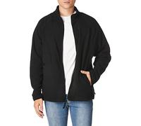 Cutter & Buck Summit Full-Zip Microfleece Sudadera, Negro, XXXL para Hombre