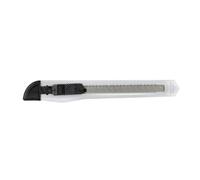 Cutter - cutter retráctil de plástico de 9,5 mm, diseño compacto y ligero, ideal para cortes precisos en diversos materiales.
