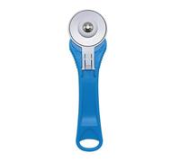 Cutter Rotatif de coutures 45 mm - Outil de Coupe Tissu Avec Lame Aiguisée en Acier | Rouleau de Découpe Pour , Quilting, Papel, Cuir, Simili Cuir, Lame Remplaçable Ergonomique Débutants