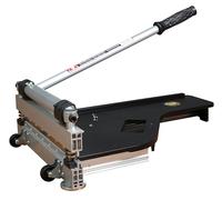 CUTTEREX Cortador de suelo laminado profesional de 13 pulgadas, cortador de piso de vinilo, suelo multicapa, parquet, paneles de pared de fibra de cemento, base cóncava de goma, LVT, VCT, SPC, PVC,