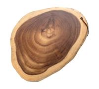 Cutting Board - Acacia Wood, 9.05-11.02in Chopping Board Double-Sided Design | Heat-Resistant Stable, Wooden Kitchen Block For Food Prep, Serving, Slicing, Charcutería, Cheese, Home Cooking