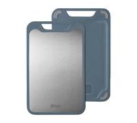 Cutting Board, Chopping Boards, Stainless Steel Multi Purpose Non Slip Durable Easy Cleaning Rust Resistant Scratch Proof, Food Chopping Board for Vegetable, Fruit and Meat