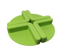 Cutting Board Feet, Silicone Protector Pads, Heat Resistant Grips, Non Slip Kitchen Accessories for Wood, Glass, Metal, Counter, Countertop, Chopping Superficies, 1,78 x 1,78 pulgadas, Green