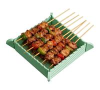 Cutting Board Foldable - Magnetic Silicone Chopping Tray, Reusable Folding Camping Plate | Heat Insulation Mat For Kitchen Travel Picnic Hiking Barbeque And Outdoor Meal Preparation Use