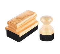 Cutting Board Oil Applicator Brush, Butcher Block Cream Spreader, Soft Scrub Head Design, Easy Grip Handle, for Restoring Kitchen Utensils Boards Spoons Use, 4.53x2.99 Inches