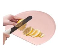 Cutting Board - Semi Circular Double Sided Food Grade Kitchen Chopping Board For Meat Vegetables And Meal Prep, Non Slip Cutting For Home Dining Dorm
