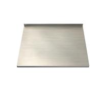 Cutting Board - Stainless Steel Chopping Board | L Shaped Butuchers Block, Safe Double Sided Dishwasher For Meat, Fruits, Bread, Dough, Pastry, Baking, Kneading, Food Prep