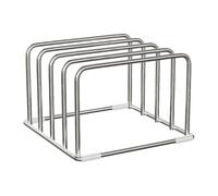 Cutting Board Stand, Stainless Steel Organizer, Kitchen Rack