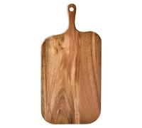 Cutting Board Wood, Chopping Tray, Portable Double-Sided Plates Steak with Handle for Serving Cheese Kitchen Commercial Restaurant Professional Outdoor Camping Dining