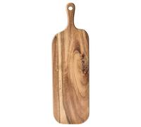 Cutting Board Wood, Chopping Tray, Portable Double-Sided Plates Steak with Handle for Serving Cheese Kitchen Commercial Restaurant Professional Outdoor Camping Dining
