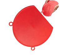 Cutting Boards For Kitchen - D Shaped Silicone Mat | Kitchen Meat Food Cutting Board With Drain For Vegetable Meat Chicken Indoor Outdoor Home Apartment Dorm Restaurant Travel Picnic