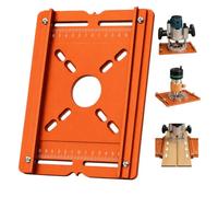 Cutting Machine Base Plate with Dual Scale for Grooving and Trimming，1pcs