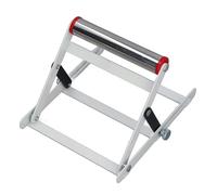 Cutting Machine Support Frame | 55 to 135mm Height Adjustable Bracket for Workbench | Foldable Material Support with Sawtooth Design | Stainless Steel Construction