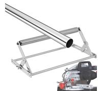 Cutting Machine Support Frame - Table Saw Stand - Material Supporrt Frames - Foldable Stainless Steel Base with Spray-Coated for Durable Stable Cuttings Supports | Perfect for Workshops