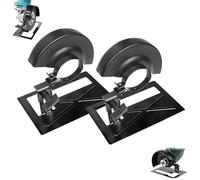 Cutting Stand Protective Cover Kit for Angle Grinder, Angle Grinder Stand, Polishing Machine Metal Cut Bracket, for Woodworking and Metalworking (2PCS)