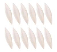 Cuttlebone for Turtles - Natural Calcium Grinding Chew Toy 12PCS Set, 9-12cm Tortoise Cuttlefish Bone for Reptiles | Bearded Dragon Cage Health Supplement | Pet Bird Mineral Beak Care Accessory