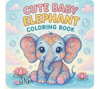 CUTY BABY ELEPHANT COLORING BOOK