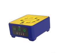 CUV-3 - Ventilador de reparación todo en uno para teléfonos inteligentes con funciones de secado UV y extracción de humo en un diseño portátil sin escobillas