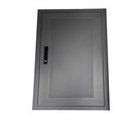 CUXAHO Panel de Acceso con Cerradura de Llave, Puerta de Inspección Insonorizada de Aluminio para Paredes de Yeso, Trampilla de Acceso con Manija para Fontanería y Electricidad(Gray,W40xH76cm)