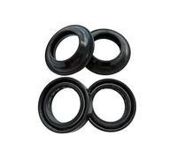 CuxfTGD Retenes de sello de aceite del eje del amortiguador de horquilla delantera 35x48x11, cubierta antipolvo 3548, aptos for XLH883 XLH 883 Spor 1988-2000(2pc Seal 2pc Cover)