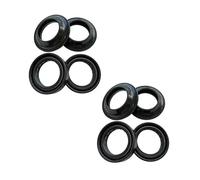 CuxfTGD Retenes de sello de aceite del eje del amortiguador de horquilla delantera 35x48x11, cubierta antipolvo 3548, aptos for XLH883 XLH 883 Spor 1988-2000(4pc Seal 4pc Cover)