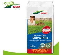 Cuxin Dcm 2x 10KG Abono de Césped Micro Plus Crecimiento Jardín Prado Minerales