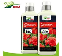 Cuxin DCM Abono Líquido 2 x 800 ml para Geranios Pelargonios