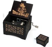 Cuzit Caja de música con diseño de DBZ de Madera, Personalizable con Grabado láser, Caja Musical de Madera, para Regalo de cumpleaños/Navidad