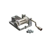 Cuzit Mecanismo musical de manivela de 18 notas, para manualidades, caja de música, movimiento de melodía, funciona con Juego de Tronos