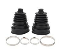 CV Boots Universal 2 Pack | Silicona Constant Velocity Joint Boot Set | Front Rear Axle Protection Cover Replacement for Cars/Trucks/SUVs | High Temperature & Performance