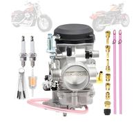 CV40 - Carburador de repuesto para Harley Davidson Sportster 1200 XLH1200 Sportster 883 XL883 1998-2016 / Softail 1988-2017 / Dyna FXR FXD 1988-2016 / Touring 1988-2016 27490-00 4 unidades