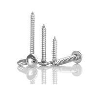 CVAADV 10 unids/lote Cruz empotrada cabeza de armazón tornillo autorroscante de acero inoxidable 304 M2 M3 M 3,5 M4 M5 M6 Phillips hongo(10mm x10pcs,M3.5)