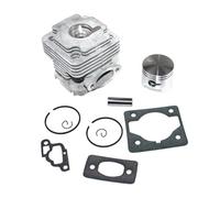 CVAADV Kit de pistón cilíndrico de 45mm Compatible con Oleo-Mac 453BP Ergo 753S 753T OS530 OS550 Efco 8530IC 8535 8550 Boss 8753BAV