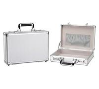 CvbGNJm Bolso for computadora portátil, maletín de aluminio for maleta, caja almacenamiento, for, estuche invisible for dinero en efectivo for el hogar, maletines for hombres y mujeres