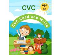 CVC Read and Write: CVC Word Adventures for Little Learners . A Phonics Activity Book with Coloring, Word Search, and Writing Practice for Ages 4-7