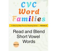 CVC Word Families - Volume 5 | Read and Blend Short Vowel Words, CVC Word Families Phonics Series, Reading Age 4-6 years (CVC Words Phonics Series)