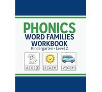 CVC Word Families Workbook Short Vowels ·: Phonics Practice for Early Readers