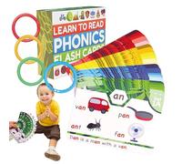 CVC Word Games for Kindergarten - Fun CVC Word Card Game & for Kids - Lectura divertida y fonética Aprendizaje para jardín de infantes y primaria
