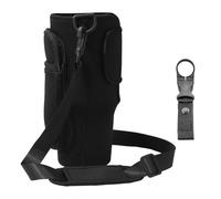 CVDYWDJIE 1 Bolsa para Botella De Agua, 1 Hebilla para Botella De Agua, Bolsa para Botella De Agua con Bolsillo, Bolsa para Botella De Agua Al Aire Libre, Práctica Bolsa para Botella De Agua con Asa