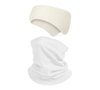 CVDYWDJIE 1 Bufanda Para El Cuello Y 1 Orejeras De Forro Polar, Equipo Térmico De Invierno Para Exteriores, Orejeras Deportivas Con Protección Auditiva, Bufanda Para El Cuello A Prueba De Viento
