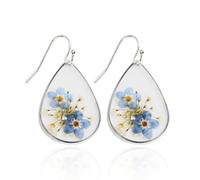 CVDYWDJIE 1 Par De Aretes Florales, Aretes Elees, Aretes De Moda, Aretes Lindos, Joyería para Mujer, Accesorios De Vestir