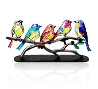 CVDYWDJIE 1 Pieza De Adornos De Pájaros Coloridos, Adornos De Decoración del Hogar, Adornos Creativos, Lindas Decoraciones De Mesa, Adornos De Regalo