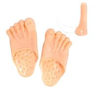 CVDYWDJIE 1 Zapato con Forma De Pata Y 1 Juguete De Nariz Larga, Juguete Divertido, Juguete Creativo, Accesorios para Juegos De rol, Accesorios para Disfraces De Fiesta