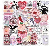 CVDYWDJIE 104 Hojas De Pegatinas De Elementos De Libro, Pegatinas De Grafiti De Dibujos Animados, Pegatinas Impermeables, Pegatinas De Niñas, Pegatinas De Decoración Retro