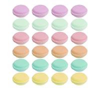 CVDYWDJIE Caja De Macarrón Multicolor De 24 Uds., Mini Caja De Almacenamiento De Macarrón, Mini Joyero De Viaje De Macarrón, Joyero Pequeño De Macarrón