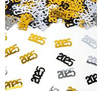 CVDYWDJIE Confeti 30G2025, Decoración De Confeti De Escritorio, Decoración De Mesa De Año Confeti, Decoración De Confeti De Fiesta De Año Nuevo