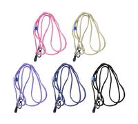 CVDYWDJIE Cordon De Guante De 5 Piezas, Clip De Guante Para Niños, Cordón Ajustable, Cordón De Guante De Esquí, Multicolor