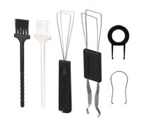 CVDYWDJIE Herramienta De Limpieza De Teclado De 6 Uds, Removedor De Tapa De Teclado, Cepillo De Limpieza De Teclado, Juego De Herramientas De Limpieza, Accesorios De Limpieza De Computadora